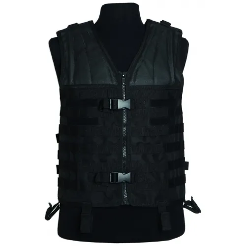 MilTec Táctico MOLLE Carrier · Negro