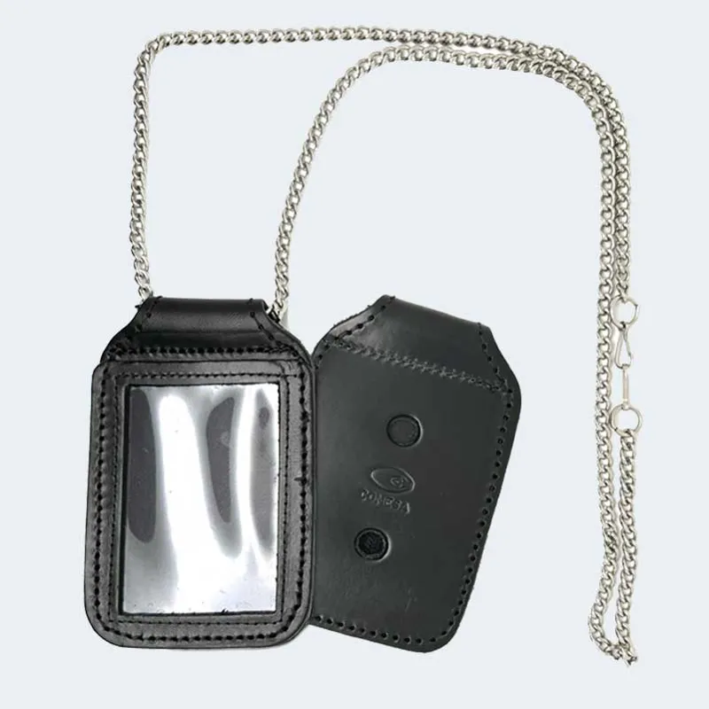 Porta Placa Carnet con Cadena