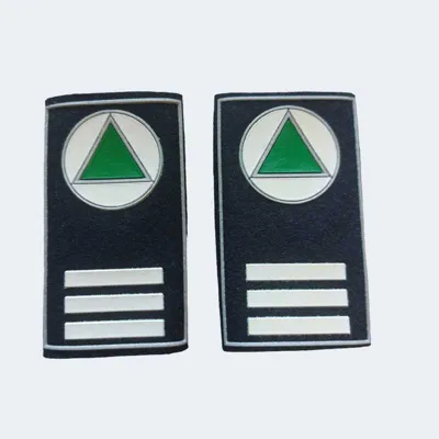 Par de Galoneras Protección Civil-Jefe de Sección