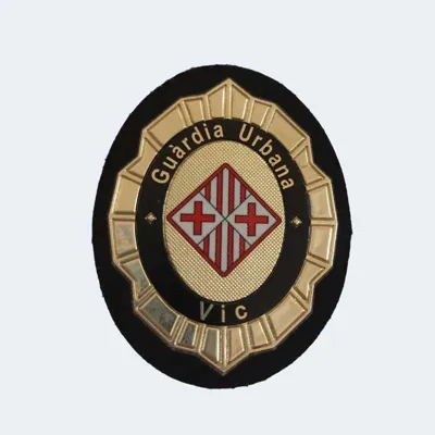Escudo Colección Etimetal Pecho Guàrdia Urbana Vic