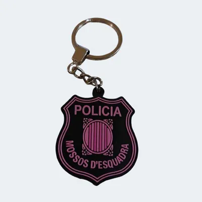 Llavero Foam Escudo Mossos D'esquadra