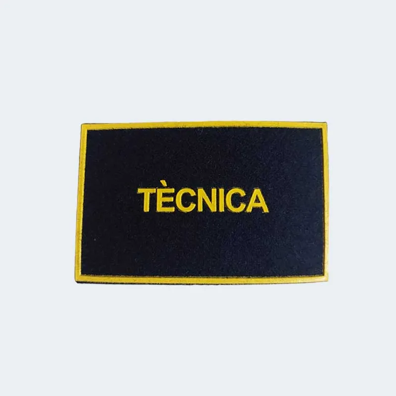 PVC con Velcro Tècnica