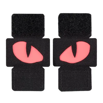 Lasercut MOLLE Stripes Tiger Eyes /Rot Nachleuchtend 2ER Set - M-Tac