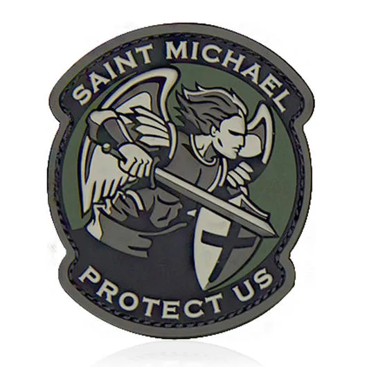 Mil-Spec Monkey 3D Rubber Patch Mit Klettfläche Saint Michael Modern · Multicam
