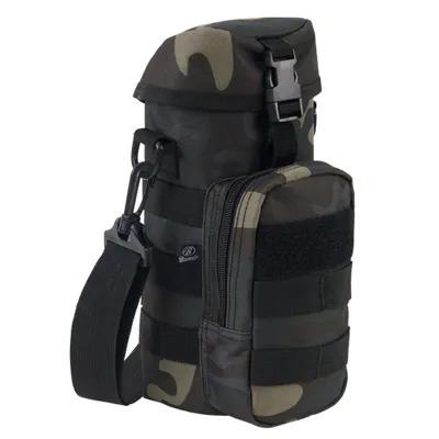 Trinkflaschentasche MOLLE Bottle Holder II Darkcamo Für Getränkeflaschen 05, - 1 Liter - Brandit