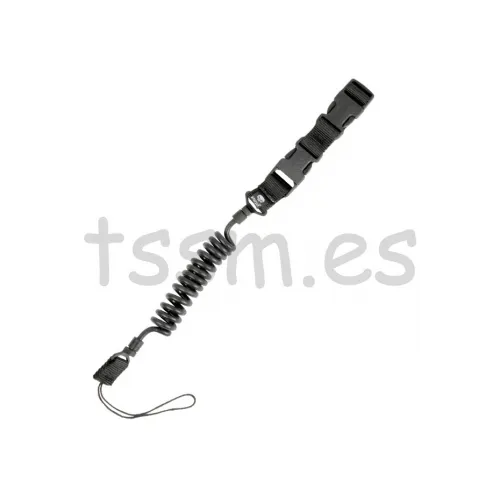 Lanyard Táctico para Pistola · Negro