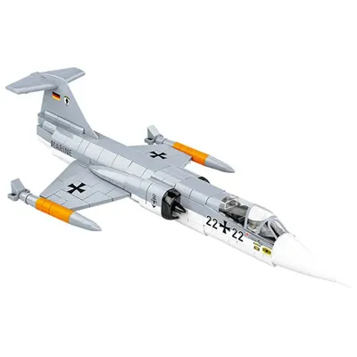 Armed Forces Bausatz Flugzeug Lockheed F-104 Starfighter 428 Teile 5907 - Cobi