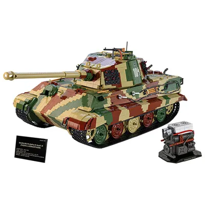 Historical Collection Bausatz 1:12 Panzer Tiger II Königstiger 11170 Teile 2808 - Cobi