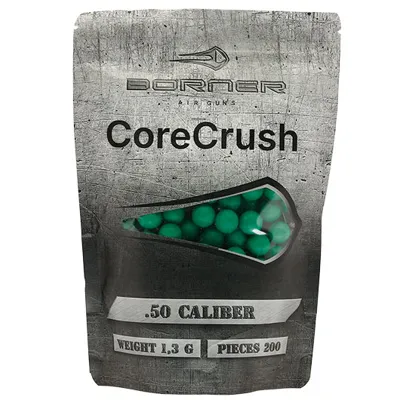 CoreCrush Polymer Balls Kunststoffkugeln Kal..50 1,3 g Grün 200ER Beutel - Borner
