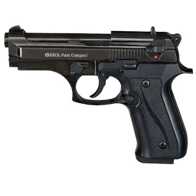 Firat Compact Schreckschuss Pistole Kal. 9 mm P.a.k. Brüniert - Ekol