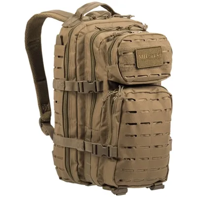 Táctica Militar US Assault SM 20 Litros Laser Cut con Velcro Fontal - MilTec