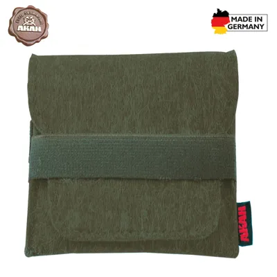 Filz-Patronenetui F. 5 Kugel-/4 Schrotpatronen - Akah