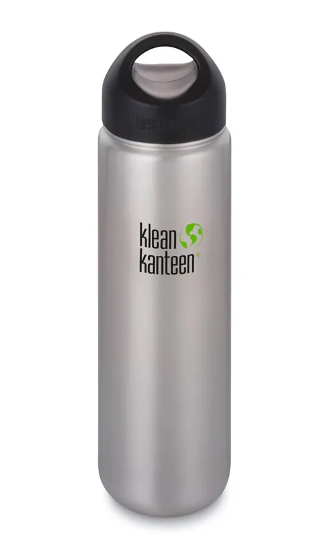 Klean Kanteen 800ml Wide (Mit Wide Loop Cap)