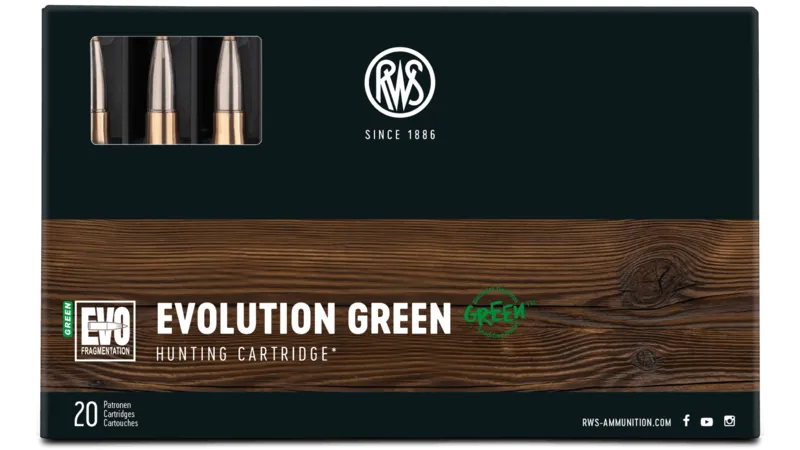 RWS 6,5x68 Evolution 6,0g / 93g · Verde / OD