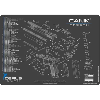 TP9 SFX Handgun Cleaning Mat - Cerus Gear