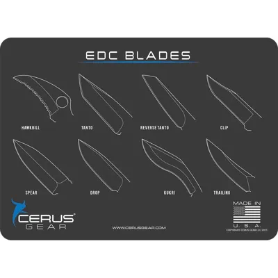 EDC Blade Style Cleaning Mat - Cerus Gear