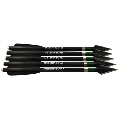 Schwere Carbon-Kriegspfeile Set Aus 5 Stk - Steambow