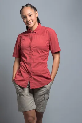 Sejo W's Short Sleeve Shirt | Lava | 34 - Tatonka