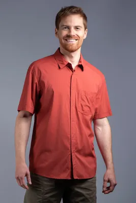 Sejo M's Short Sleeve Shirt Funktionshemd | Lava | M - Tatonka