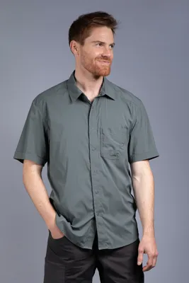Sejo M's Short Sleeve Shirt Funktionshemd | Shadow | XL - Tatonka