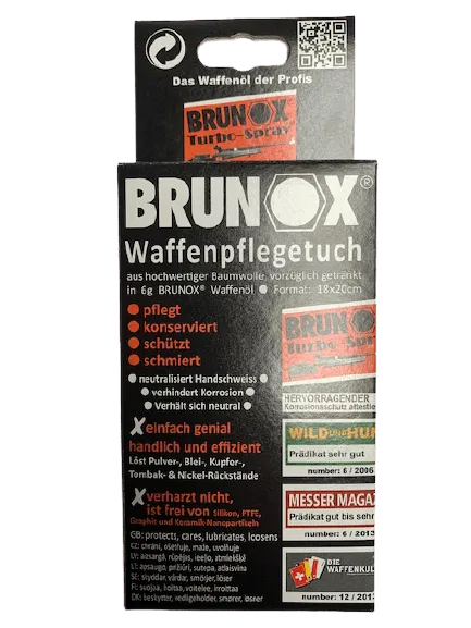 Brunox Baumwollwaffenpflegetuch - Set