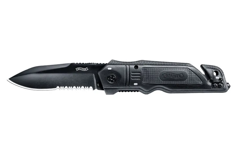 Walther ERK Rettungsmesser · Negro