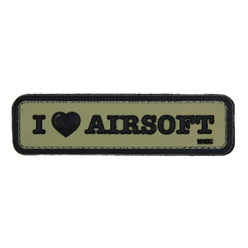 101 Inc I Love PVC Patch · Verde / OD