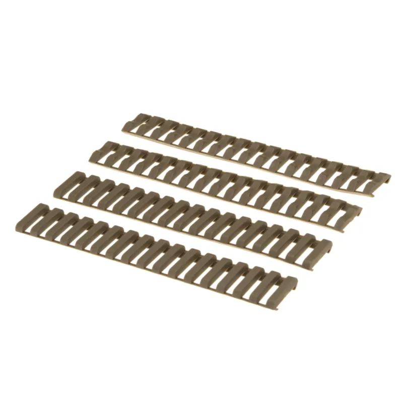 MP Airsoft MP Ladder Rail Covers 18 Slots · Tan / FDE