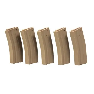 M4/M16 Metal Highcap 5-PACK 300 rds - Specna Arms