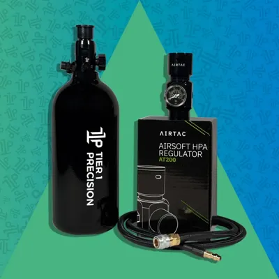 T1P Tank, Line & AT200 Regulator Bundle - Rho and Pi Marked - Airtac