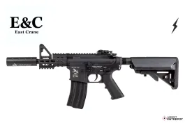 E&C M4 MOTS KeyMod Stubby Killer 4" · Negro