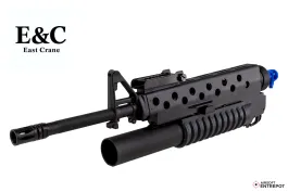 E&c Front Set + M203 pour M16 · Negro