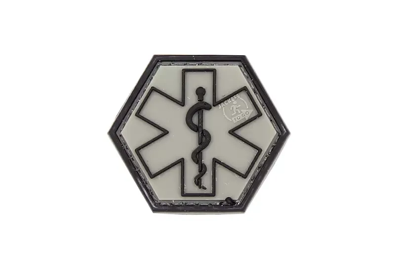 Patch PVC Paramedic Hexagon · Verde / OD
