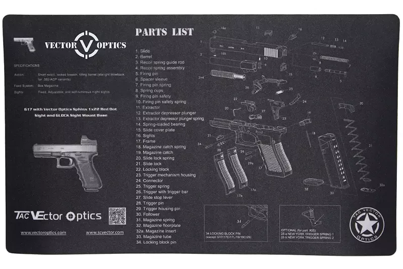 Tapis Bench Mat G Series · Negro