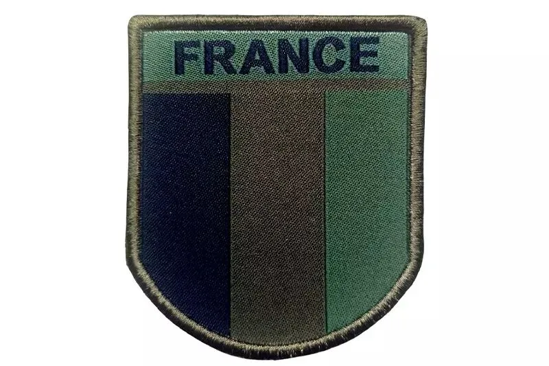 Patch Brodé France Basse Visibilité