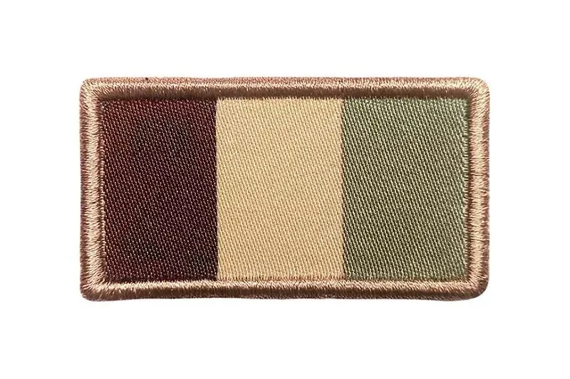 Patch Drapeau Français Brodé · Tan / FDE