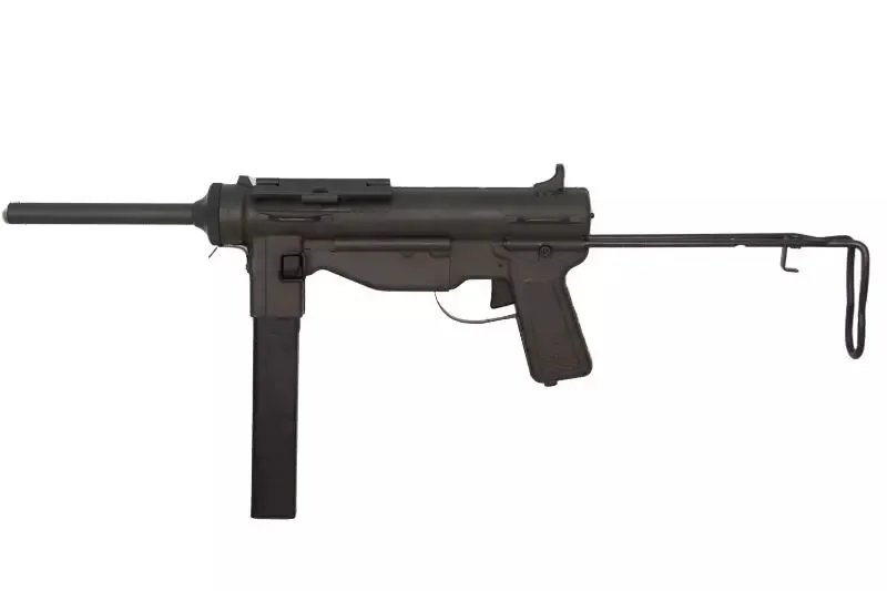 Réplique M3A1 SMG Grise · Negro