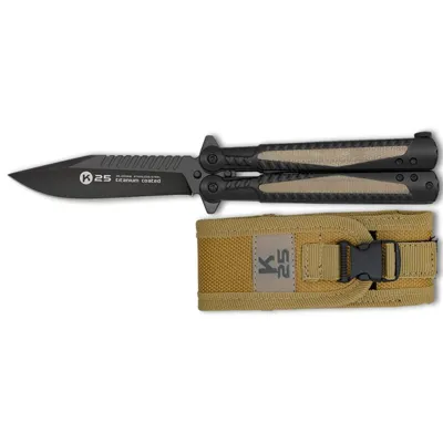 Σουγιάς, BT, Mikarta Insertion Balisong, 02258 - K25