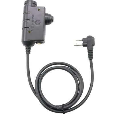 Διακόπτης PTT Για Ωτοασπίδες Earmor Motorola Διπλό Βύσμα Standard - Opsmen