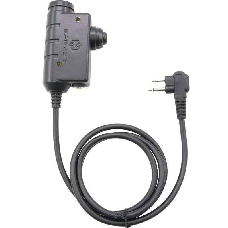 Opsmen Διακόπτης PTT Για Ωτοασπίδες Earmor Motorola Διπλό Βύσμα Standard