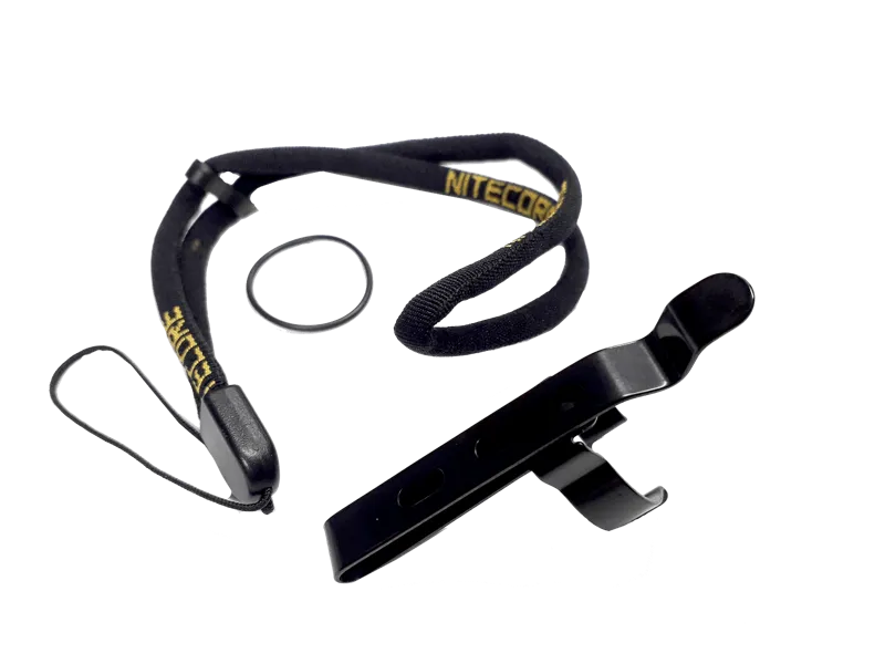 Nitecore Orings and Clip Set for E4K HC35