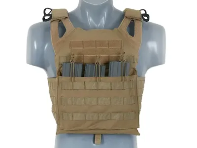 Γιλέκο Μάχης Plate Carrier Τύπου Jump Με Cummerbund Ερήμου - 8Fields