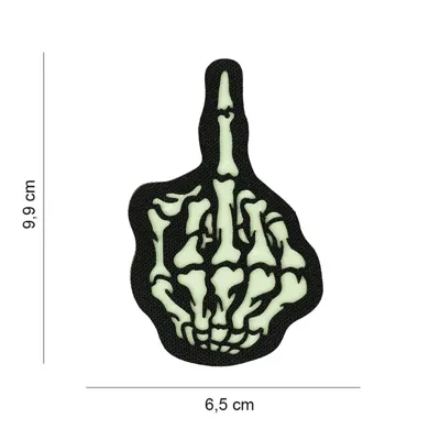 Cut Middle Finger Glow in the Dark - 101Inc