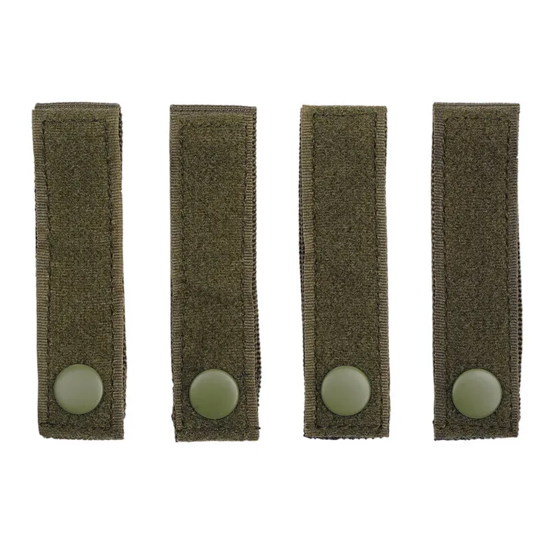 101Inc Mollé Straps Hook & Loop (4 Pcs) · Od green
