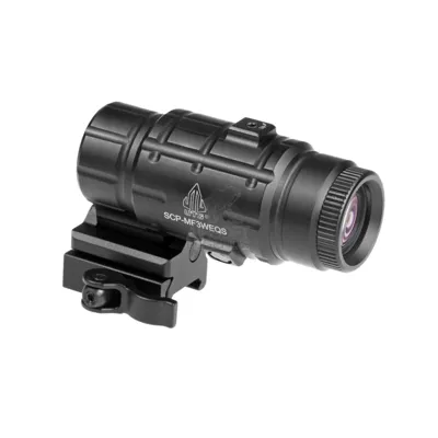 3x Flip-To-Side QD Magnifier Adjustable TS - Leapers