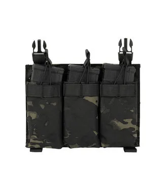 8Fields Buckle Up Triple 5.56 Panel Pouch · Multicam Black