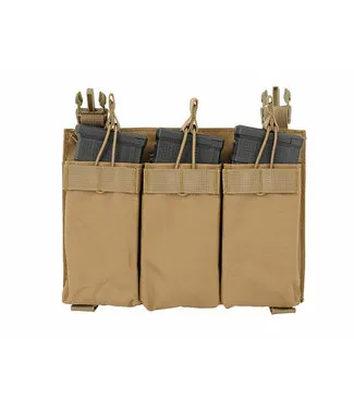 8Fields Buckle Up Triple 5.56 Panel Pouch · Tan / FDE