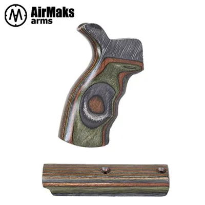 Grip & Cheek Piece | Krait | Forest Laminate - AirMaks