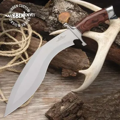 Kukri Fighter | Pakkawood - Gil Hibben