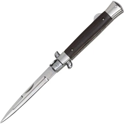 Stiletto Model Zakmes | L | Micarta | Zwart - Haller Stahlwaren